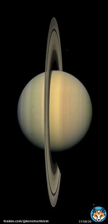In space, there's no up or down Credit: NASA