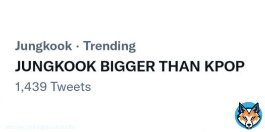 WE DID IT!!!  LET&rsquo;S TREND HIGHER  JUNGKOOK BIGGER THAN KPOP