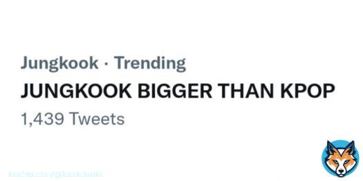 WE DID IT!!!  LET&rsquo;S TREND HIGHER  JUNGKOOK BIGGER THAN KPOP
