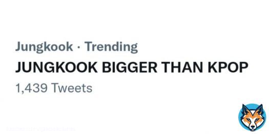 WE DID IT!!!  LET&rsquo;S TREND HIGHER  JUNGKOOK BIGGER THAN KPOP