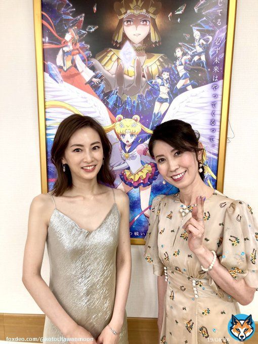 思いやり深く、そして勇敢な北川景子ちゃんと 私にとっても景子ちゃんにとっても特別なセーラームーン。大切に想う気持ちは一緒。そしてネタバレになるので今は語りませんが、この共演は最高にミラクルで、私は感謝で一杯なんです #セーラームーンCosmos
