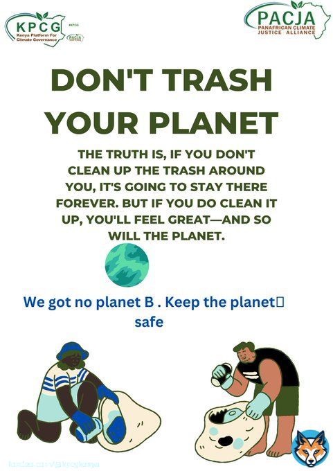 If we don't save the planet from global warming , our future generations will be in deep trouble. Keep the planet clean  to reduce global warming.#PACJA #kpcg #environmentaljustice #Bitcoin we advocate for healthy planet. #ClimateAction #climatejustiice #ClimateAction