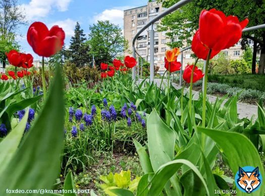 So beautiful is #Kramatorsk in spring. God bless the #city and #Ukraine  #RussianUkrainianWar #Україна #краматорськ