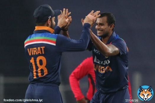 Congratulations #TeamIndia for the victory against #England. Winning the match and the series is just superb! Kudos to the entire team for a brilliant performance. #INDvsENG_2021  @imVkohli @Natarajan_91 @hardikpandya7 @Rajasthan_PYC