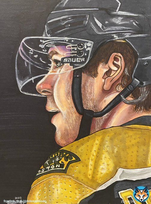 Excited for the return of #CellySzn  @NHLBruins @NHL @JDebrusk #NHLBruins #mydrawing