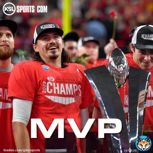 No surprise, @crising7 is the #Pac12FCG MVP.    #GoUtes @BodkinKSLsports