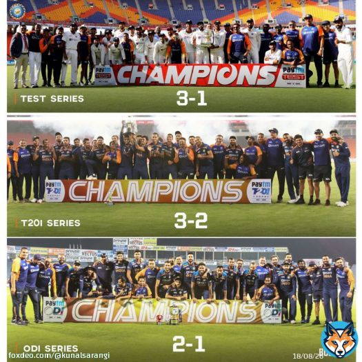 #KeepCalm & #TrustTeamIndia!! Congratulations @BCCI! it&rsquo;s a hard earned win which deserves every bit of these celebrations. #INDvENG #INDvsENG #INDvsENG_2021 #India #Cricket @imVkohli @cricketjsca