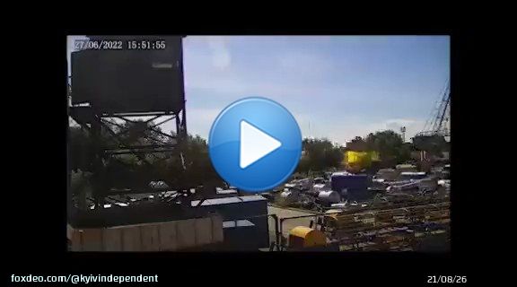 \u26a1\ufe0fZelensky shows video of deadly missile strike on Kremenchuk shopping mall.   In his nightly address, President Volodymyr Zelensky showed a video of a Russian missile strike on a crowded shopping mall in Ukraine's central city of Kremenchunchuk.
