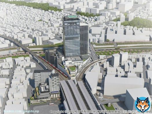 京阪、枚方市駅に26階建て複合ビル　商業施設やオフィス、カンデオホテルズ