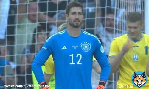 #kaz #football Драмой с&nbsp;шестью голами завершился футбольный матч Германия&nbsp;&mdash; Украина