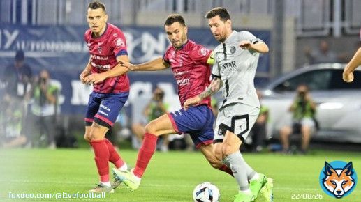 В матче 1-го тура чемпионата Франции ПСЖ разгромил Клермон Фут - 5:0.