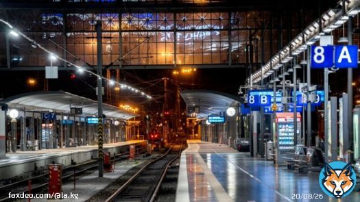 В Германии &mdash; крупная забастовка на транспорте. Она затронула расписание поездов и аэропортов -  #Новости #Кыргызстан