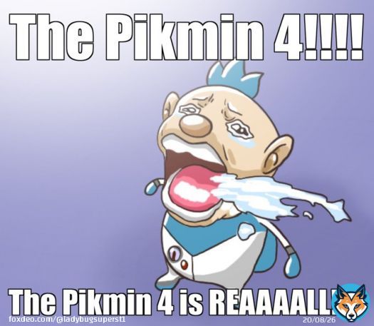 THE PIKMIN 4!! . . . . THE PIKMIN 4 IS REAL!!  #Pikmin #PikminBloom #Pikmin4  #NintendoSwitch #Nintendo #ONEPIECE #Memes #ピクミン #ピクミンブルーム #ピクミン4 @jasonlupas @ArloStuff