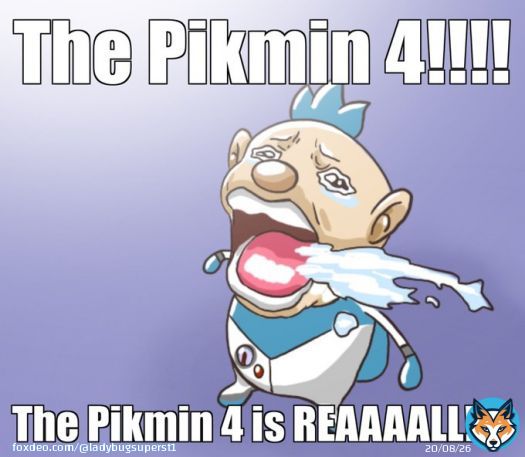 THE PIKMIN 4!! . . . . THE PIKMIN 4 IS REAL!!  #Pikmin #PikminBloom #Pikmin4  #NintendoSwitch #Nintendo #ONEPIECE #Memes #ピクミン #ピクミンブルーム #ピクミン4 @jasonlupas @ArloStuff