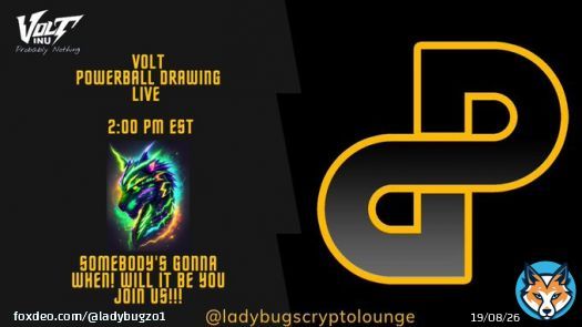 #VOLT It's Going Down Powerball Drawing Today Join At 2PM Est. TodaySOMEBODY Is Gonna WIN and It Might be You! @VoltInuOfficial  @KvltDeFi #VDSC #VOLTICHANGE #VOLTIECO #VOLTIFLEX #SHIB #BITCOIN    #BNB
