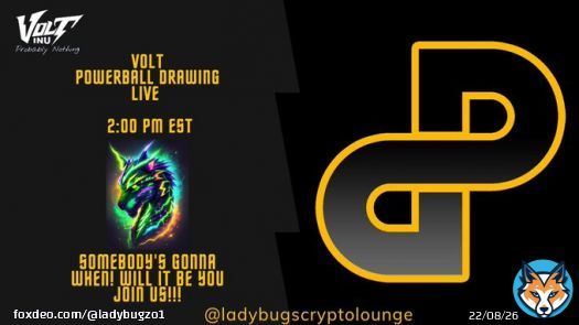 #VOLT It's Going Down Powerball Drawing Today Join At 2PM Est. TodaySOMEBODY Is Gonna WIN and It Might be You! @VoltInuOfficial  @KvltDeFi #VDSC #VOLTICHANGE #VOLTIECO #VOLTIFLEX #SHIB #BITCOIN    #BNB
