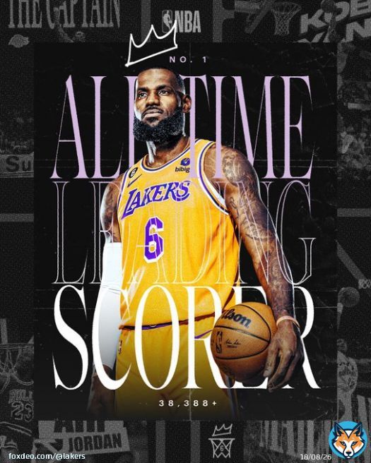 After 39 years, the NBA has a new #ScoringKing  Salute, @kingjames.