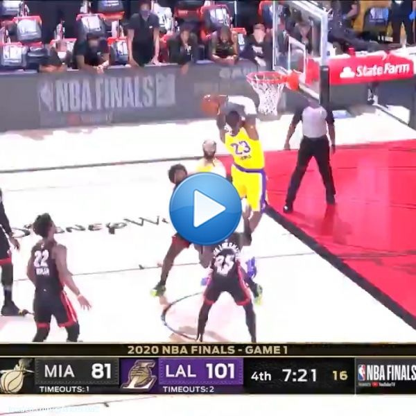 2020 LeBron was on a MISSION