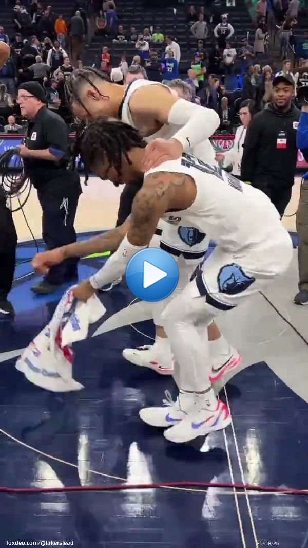Ja Morant and the Grizzlies after beating the Lakers win no LeBron and D&rsquo;Angelo Russell