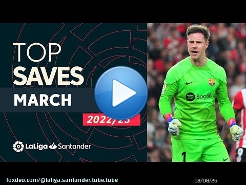 TOP PARADAS Marzo LaLiga Santander 2022/2023