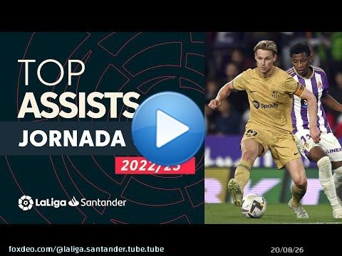 LaLiga Best Assists: Valverde, De Jong & Aleix Vidal