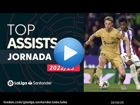 LaLiga Best Assists: Valverde, De Jong & Aleix Vidal