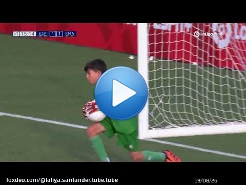 Semifinal: RCD Espanyol vs Real Madrid (3-2 pen.)
