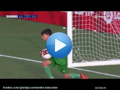 Semifinal: RCD Espanyol vs Real Madrid (3-2 pen.)