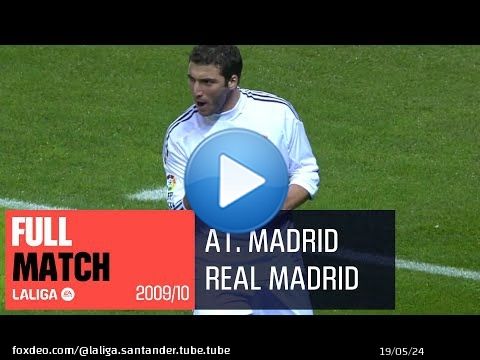 Atlético de Madrid - Real Madrid (2-3) LALIGA 2009/2010 FULL MATCH