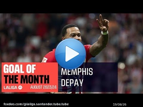 Mejor gol del mes: Memphis Depay - LALIGA EA Sports 2023/2024