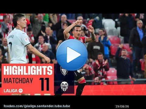 Resumen de Ath&ntilde;etic Club vs Valencia CF (2-2)