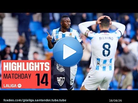 REAL SOCIEDAD - SEVILLA FC 2 - 1 | RESUMEN | Golazo de Umar Sadiq y victoria de la Real Sociedad