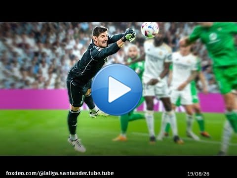 THIBAUT COURTOIS, el superh&eacute;roe del REAL MADRID