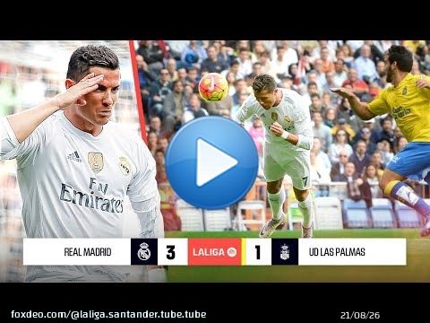La obra de arte de CRISTIANO | &iexcl;Los MEJORES momentos de la UD Las Palmas vs Real Madrid! \u26bd