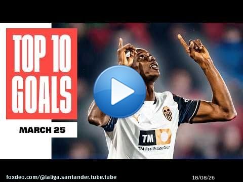 &iexcl;El m&aacute;gico TAC&Oacute;N de SADIQ! \ud83d\ude2e | LOS 10 MEJORES GOLES de MARZO