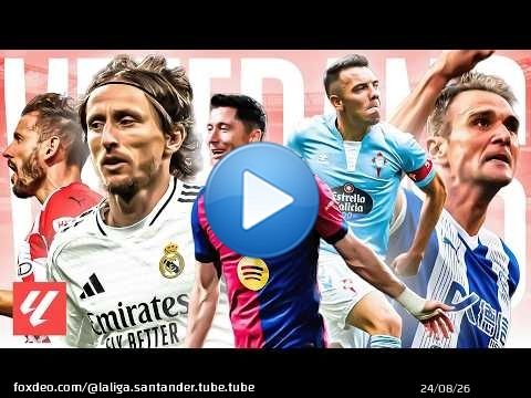 Los MEJORES GOLES de JUGADORES 35+ A&Ntilde;OS en LALIGA | Lewandowski, Modrić, Stuani y m&aacute;s