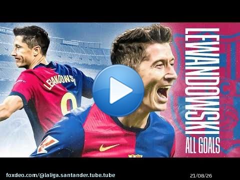 &iexcl;TODOS los GOLES de LEWANDOWSKI en LALIGA EA SPORTS 2024/25!