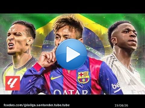&iexcl;Los MEJORES GOLES de BRASILE&Ntilde;OS en LALIGA! | 2015-2025