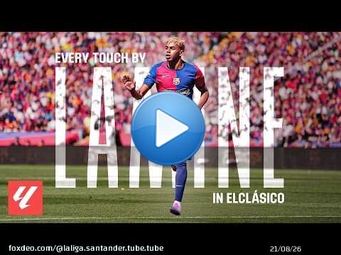 LAMINE YAMAL vs REAL MADRID | Todas sus ACCIONES en ELCL&Aacute;SICO \ud83d\udd25