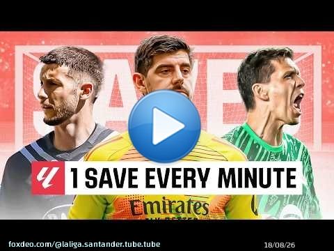 &iexcl;Una PARADA INCRE&Iacute;BLE por cada MINUTO! | LALIGA 2024/25