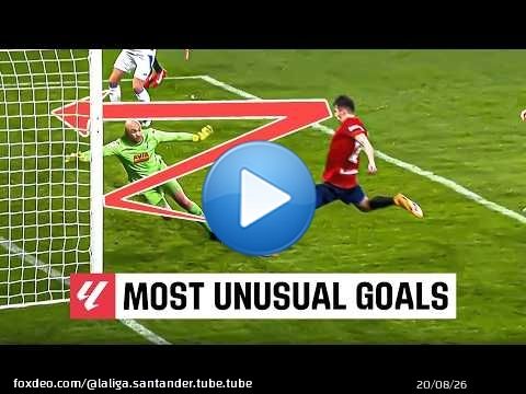 Los GOLES m&aacute;s INS&Oacute;LITOS de LALIGA | 2015 - 2025