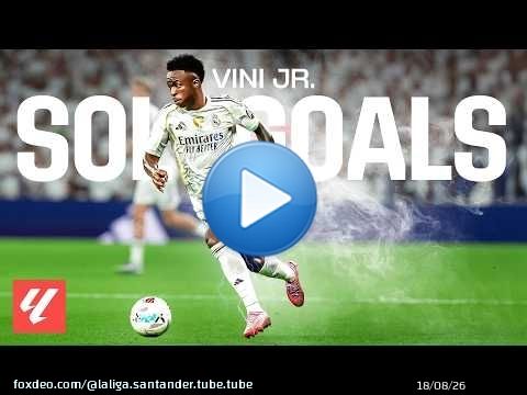 &iexcl;Los MEJORES GOLES de JUGADA INDIVIDUAL de VINICIUS JR en LALIGA!