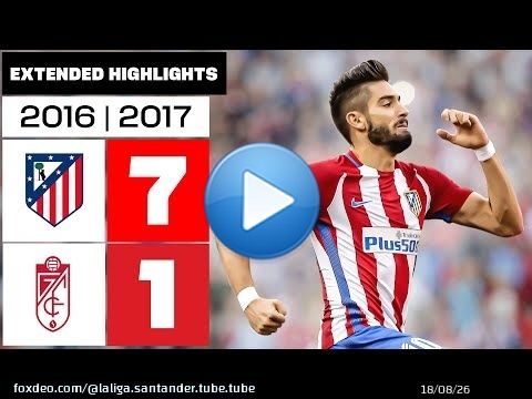 Atl&eacute;tico de Madrid 7-1 Granada CF 2016/17 | RESUMEN ampliado