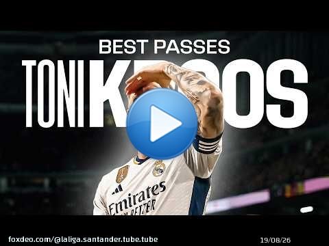 La VISI&Oacute;N de JUEGO de TONI KROOS \ud83d\udd2d | Mejores ASISTENCIAS y PASES