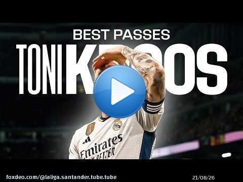 La VISI&Oacute;N de JUEGO de TONI KROOS \ud83d\udd2d | Mejores ASISTENCIAS y PASES