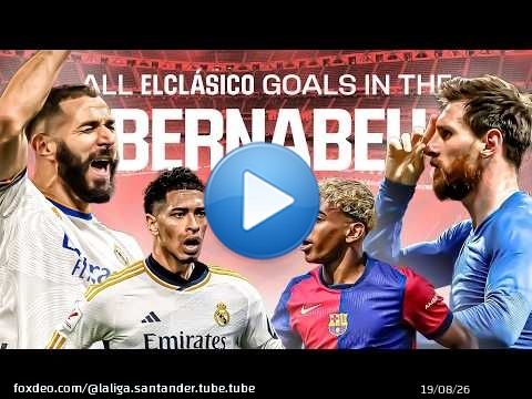 Todos los GOLES de ELCLÁSICO en el BERNABÉU | 2015 - 2025