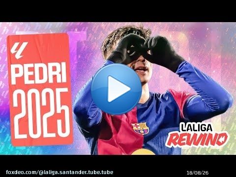 Lo MEJOR de PEDRI en 2025 en LALIGA