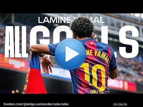 ¡TODOS los GOLES de Lamine Yamal en LALIGA EA SPORTS! (hasta ahora)\u26bd
