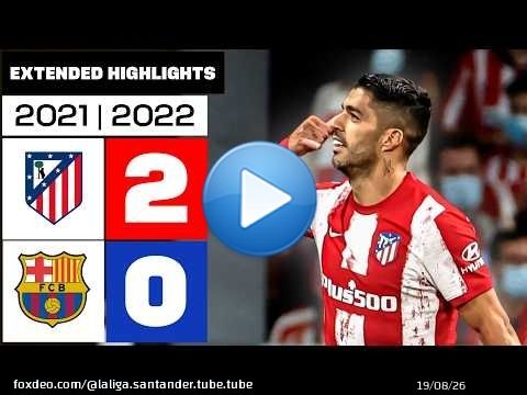 La revancha de LUIS SUÁREZ \ud83d\ude24 | Atlético de Madrid 2-0 FC Barcelona 2021/22