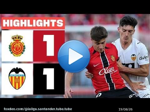 RCD MALLORCA 1 - 1 VALENCIA CF | RESUMEN LALIGA EA SPORTS